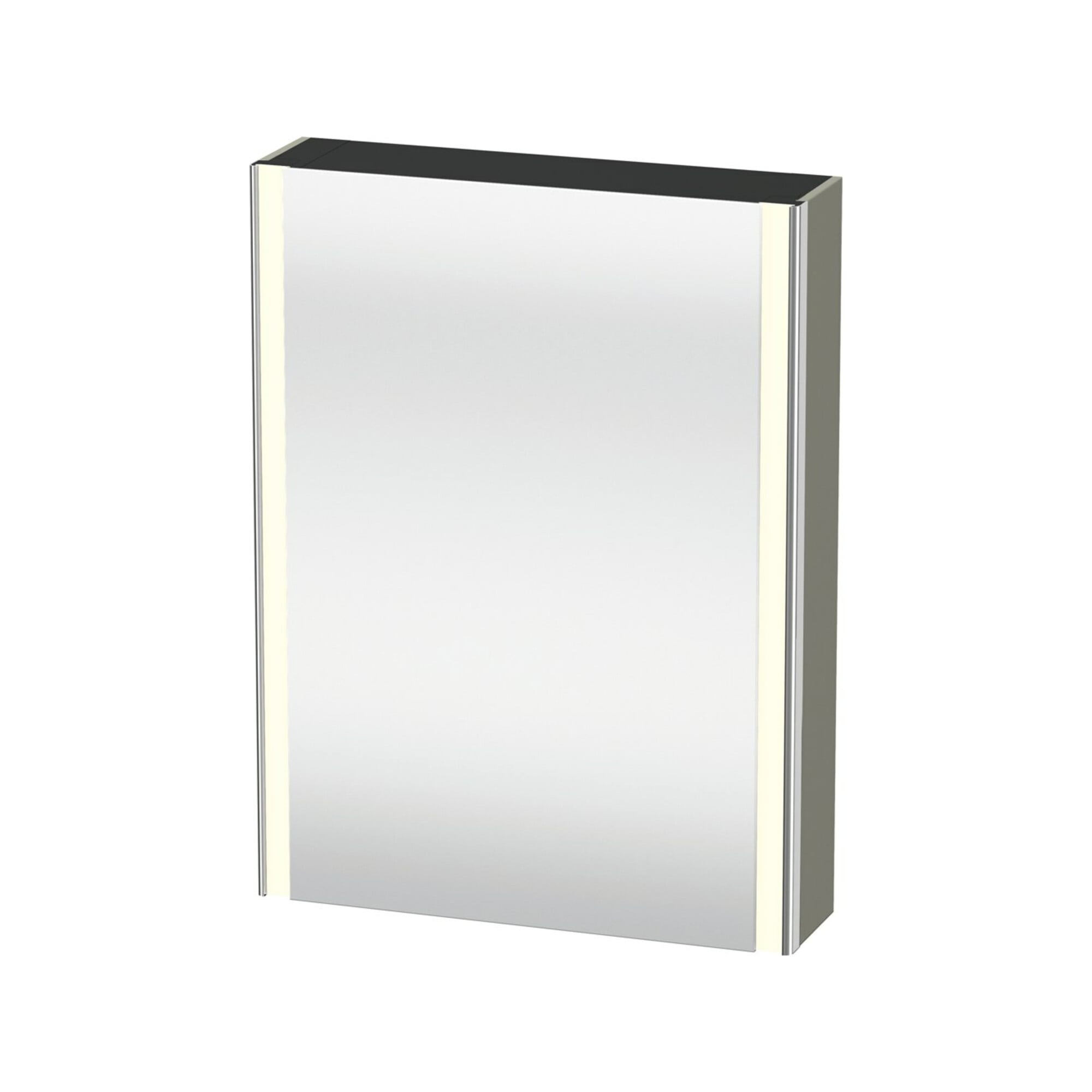 Duravit Uni-Spiegelschrank XSquare Steckd. F 60x15x80cm, 1 Tür, o ES, An L, st-g m