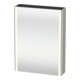 Duravit Uni-Spiegelschrank XSquare Steckd. F 60x15x80cm, 1 Tür, o ES, An L, T s-matt-1