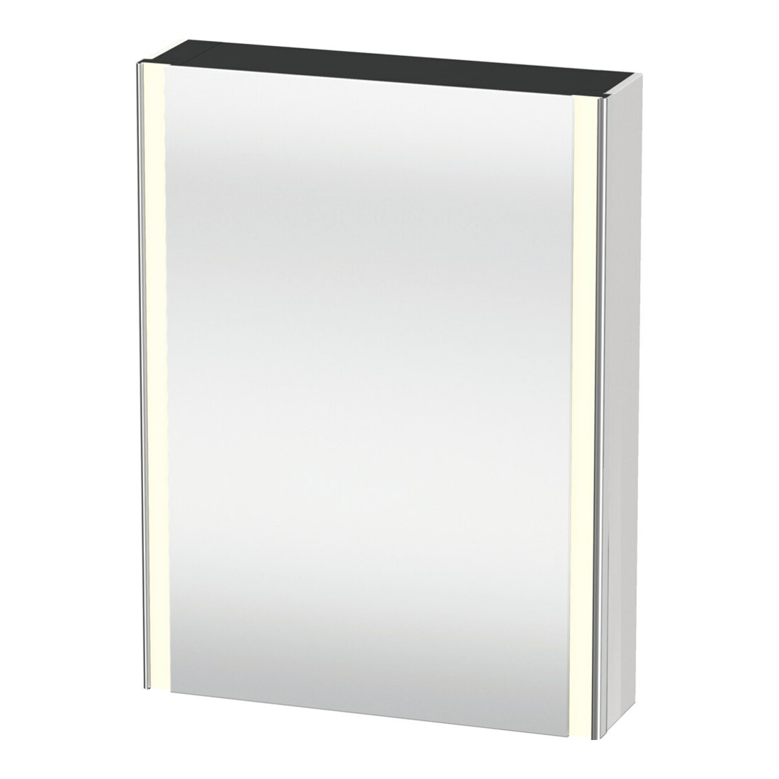 Duravit Uni-Spiegelschrank XSquare Steckd. F 60x15x80cm, 1 Tür, o ES, An li, we. hgl