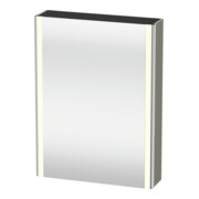 Duravit Uni-Spiegelschrank XSquare Steckd. F 60x15x80cm, 1 Tür, o ES, An R, st-g m