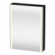 Duravit Uni-Spiegelschrank XSquare Steckd. F 60x15x80cm, 1 Tür, o ES, An re, Ei sw-1