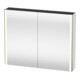 Duravit Universal-Spiegelschrank XSquare 100x80x15,5cm, weiß matt, 2 Tür, LED-1