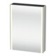 Duravit Universal-Spiegelschrank XSquare 60x15,5x80cm, 1 Tür, LED, An L, bg ma-1