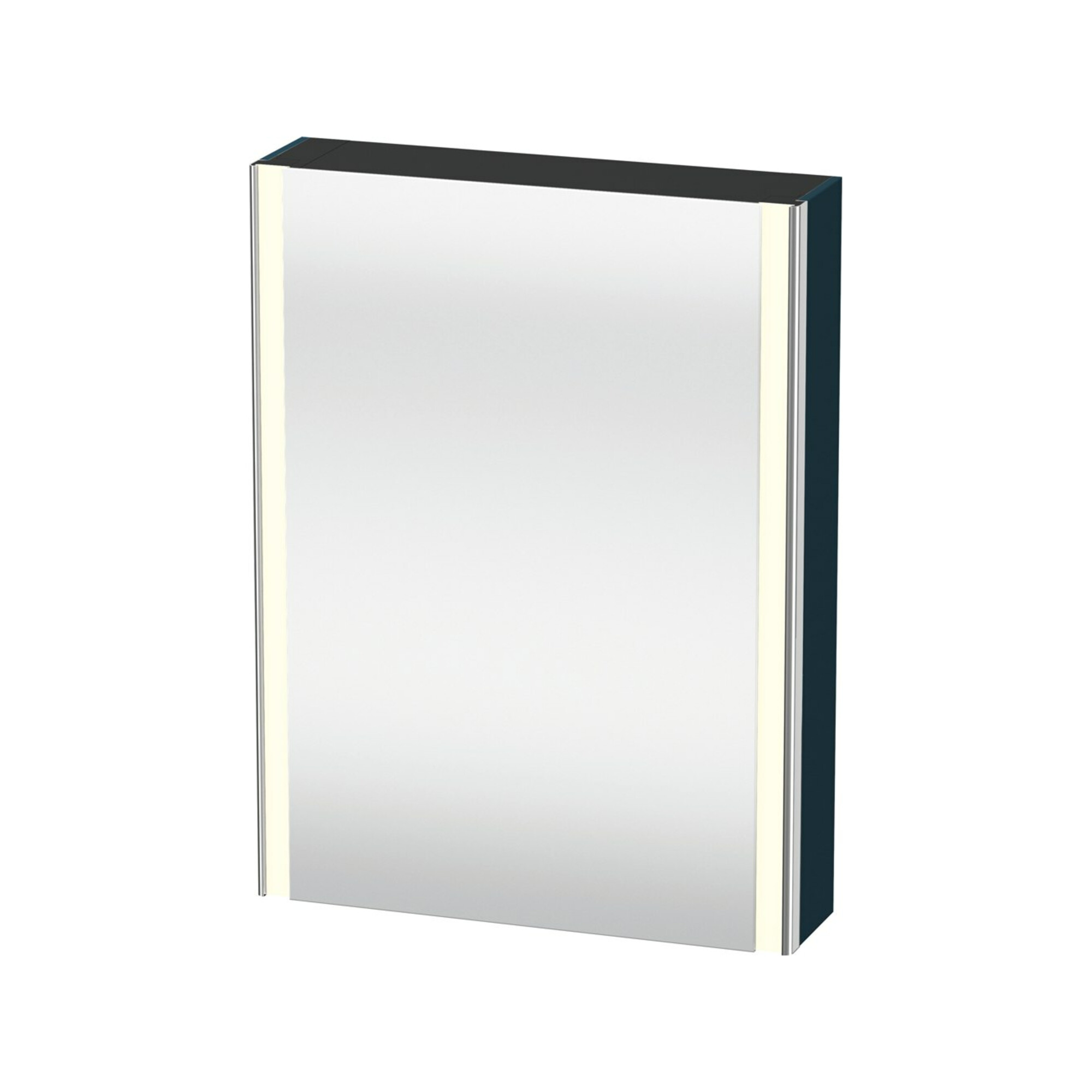 Duravit Universal-Spiegelschrank XSquare 60x15,5x80cm, 1 Tür, LED, An L, bl m