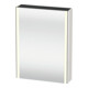 Duravit Universal-Spiegelschrank XSquare 60x15,5x80cm, 1 Tür, LED, An L, No w m-1