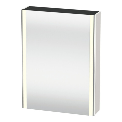 Duravit Universal-Spiegelschrank XSquare 60x15,5x80cm, 1 Tür, LED, An L, No w m