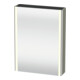 Duravit Universal-Spiegelschrank XSquare 60x15,5x80cm, 1 Tür, LED, An L, st-g m-1