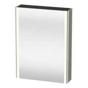 Duravit Universal-Spiegelschrank XSquare 60x15,5x80cm, 1 Tür, LED, An L, st-g m