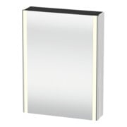 Duravit Universal-Spiegelschrank XSquare 60x15,5x80cm, 1 Tür, LED, An L, st-g m-3