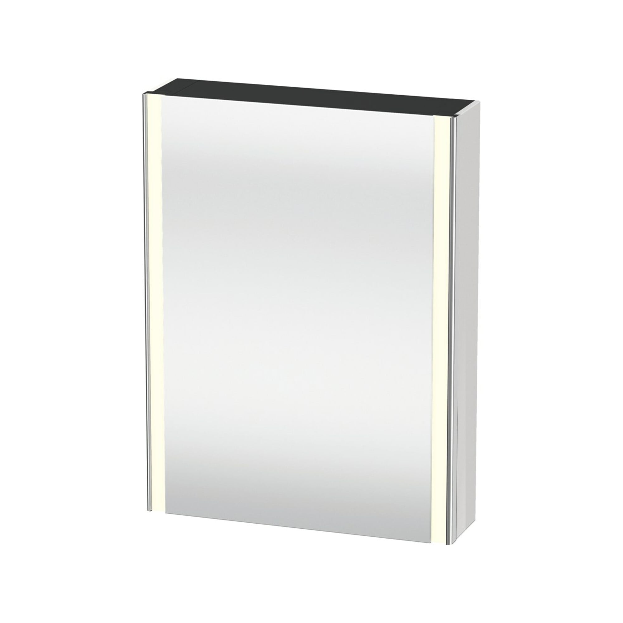 Duravit Universal-Spiegelschrank XSquare 60x15,5x80cm, 1 Tür, LED, An li, we. hgl