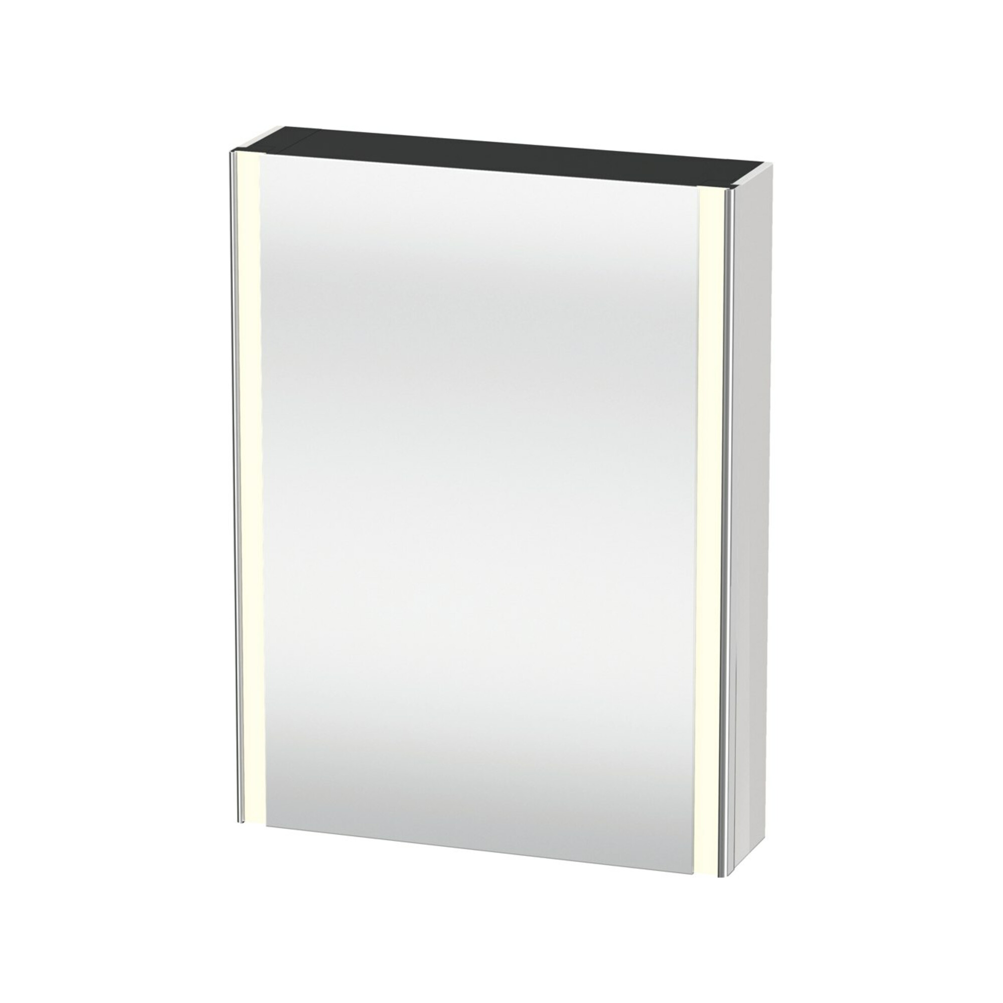 Duravit Universal-Spiegelschrank XSquare 60x15,5x80cm, 1 Tür, LED, An li, we. hgl