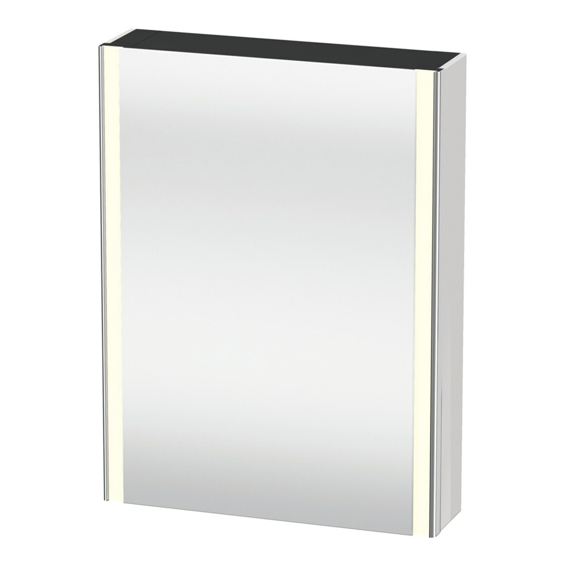 Duravit Universal-Spiegelschrank XSquare 60x15,5x80cm, 1 Tür, LED, An li, we. hgl