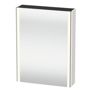 Duravit Universal-Spiegelschrank XSquare 60x15,5x80cm, 1 Tür, LED, An R, No w m