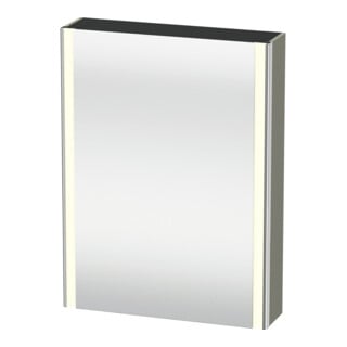 Duravit Universal-Spiegelschrank XSquare 60x15,5x80cm, 1 Tür, LED, An R, st-g m