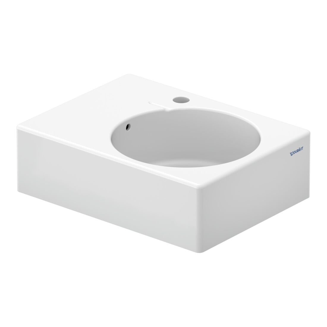 Duravit Universalbecken Scola 61,5x46cm, m HL, Ü, HL, Beck. re, we.