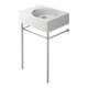 Duravit Universalbecken Scola 61,5x46cm, HL vor, m Ü, HL, B li, we.-1