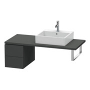 Duravit Unterschrank L-Cube 32x54,7cm, graph ma, f Kons, 2 Schub.