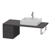 Duravit Unterschrank L-Cube 32x54,7cm, graph matt, f Kons, 2 Schub.