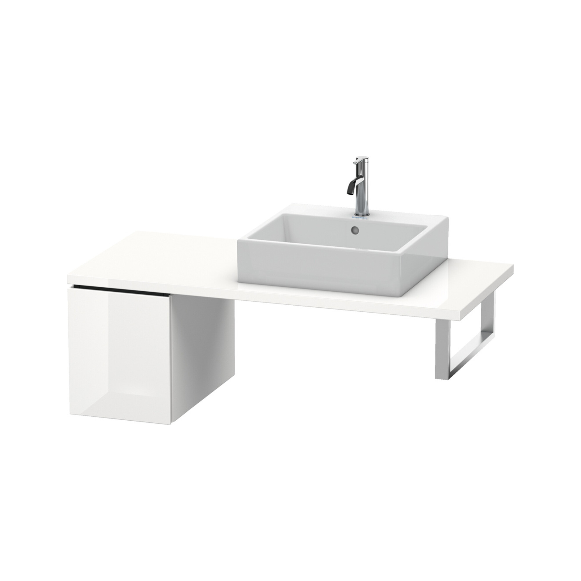 Duravit Unterschrank L-Cube 32x54,7cm, we. hgl, f Konsole, 1 Auszug
