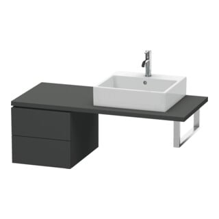 Duravit Unterschrank L-Cube 42x54,7cm, graph ma, f Kons, 2 Schub.