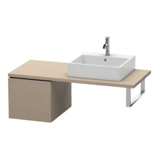 Duravit Unterschrank L-Cube 42x54,7cm, leinen, für Konsole, 1 Auszug