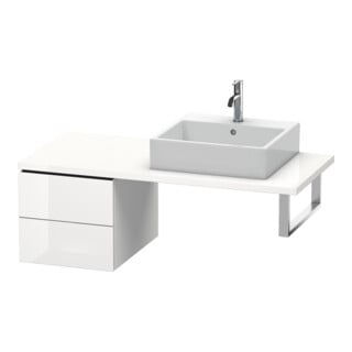 Duravit Unterschrank L-Cube 42x54,7cm, we. hgl, f Kons, 2 Schub.