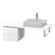 Duravit Unterschrank L-Cube 42x54,7cm, we. matt, f Kons, 2 Schub.