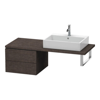 Duravit Unterschrank L-Cube 52x54,7cm, E dkl. geb., f Kons, 2 Schub.