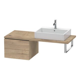 Duravit Unterschrank L-Cube 52x54,7cm, Ei marm., f Kons, 2 Schub.