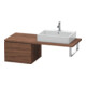 Duravit Unterschrank L-Cube 52x54,7cm, Nussb dkl., f Kons, 1 Auszug-1