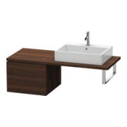 Duravit Unterschrank L-Cube 52x54,7cm, Nussb geb., f Kons, 1 Auszug