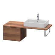 Duravit Unterschrank L-Cube 52x54,7cm, Nussb Nat, f Kons, 1 Auszug