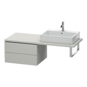 Duravit Unterschrank L-Cube 62x54,7cm, betongr ma, f Kons, 2 Schub.-1