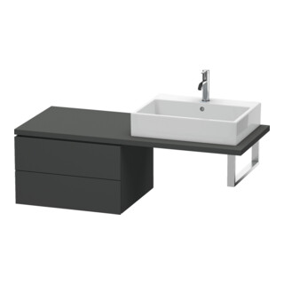 Duravit Unterschrank L-Cube 62x54,7cm, graph ma, f Kons, 2 Schub.