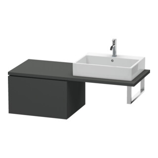 Duravit Unterschrank L-Cube 62x54,7cm, graph ma, f Konsole, 1 Auszug