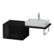 Duravit Unterschrank L-Cube 62x54,7cm, sw hgl, für Konsole, 1 Auszug-1