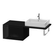 Duravit Unterschrank L-Cube 62x54,7cm, sw hgl, für Konsole, 1 Auszug