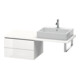 Duravit Unterschrank L-Cube 62x54,7cm, we. hgl, f Kons, 2 Schub.-1