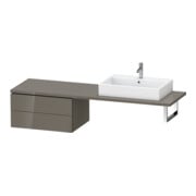 Duravit Unterschrank L-Cube 72x54,7cm, f Gr hgl, f Kons, 2 Schub.