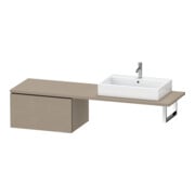 Duravit Unterschrank L-Cube 72x54,7cm, leinen, für Konsole, 1 Auszug-1