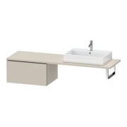 Duravit Unterschrank L-Cube 72x54,7cm, Tau matt, f Konsole, 1 Auszug