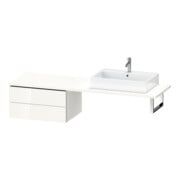 Duravit Unterschrank L-Cube 72x54,7cm, we. hgl, f Kons, 2 Schub.