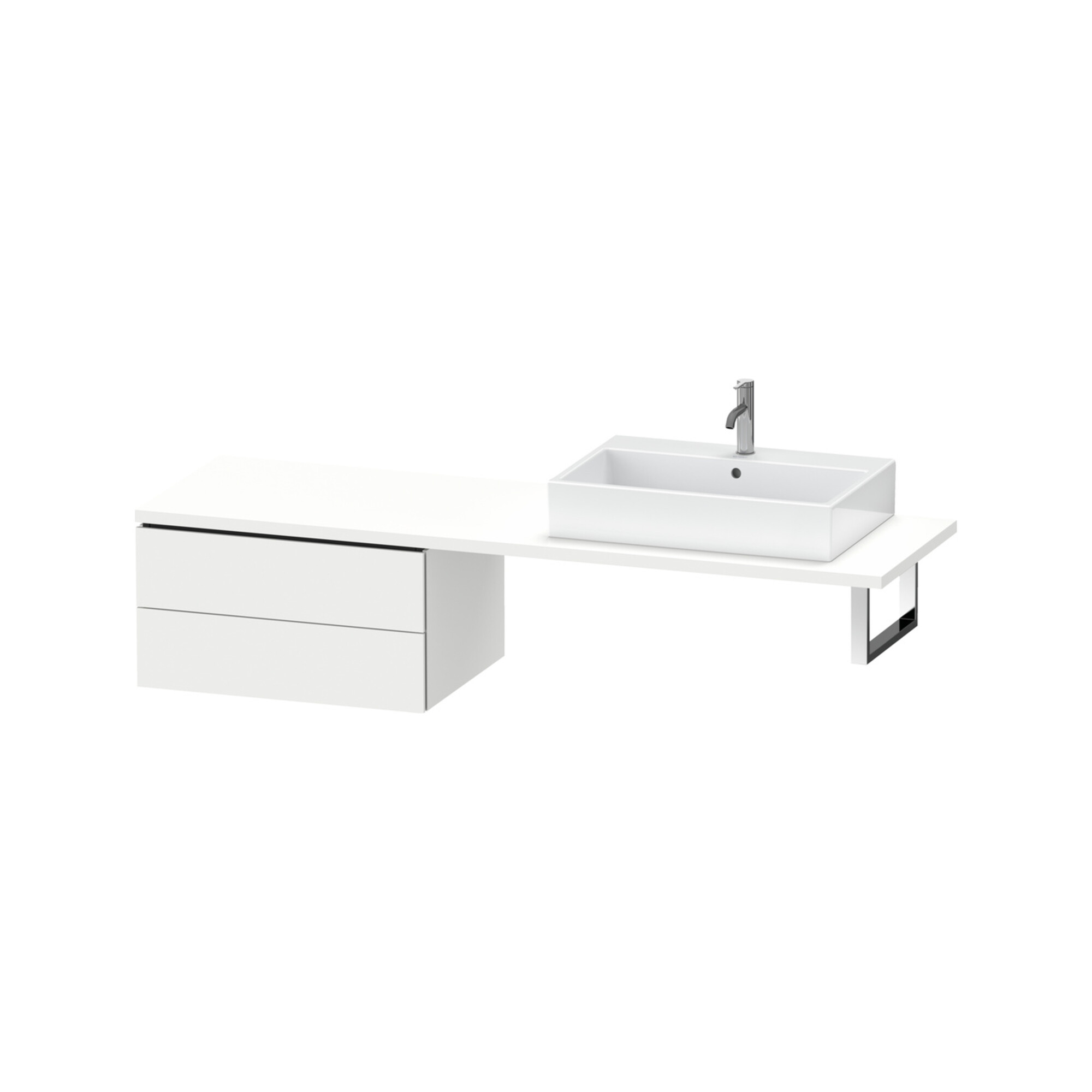 Duravit Unterschrank L-Cube 72x54,7cm, we. ma, f Kons, 2 Schubkästen