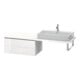 Duravit Unterschrank L-Cube 82x54,7cm, E dkl. geb., f Kons, 2 Schub.