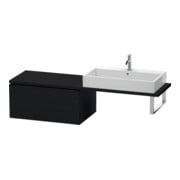 Duravit Unterschrank L-Cube 82x54,7cm, Ei sw, für Konsole, 1 Auszug