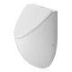 Duravit Absaug-Urinal Fizz 30,5x28,5cm, Zulauf von hinten, weiß-1