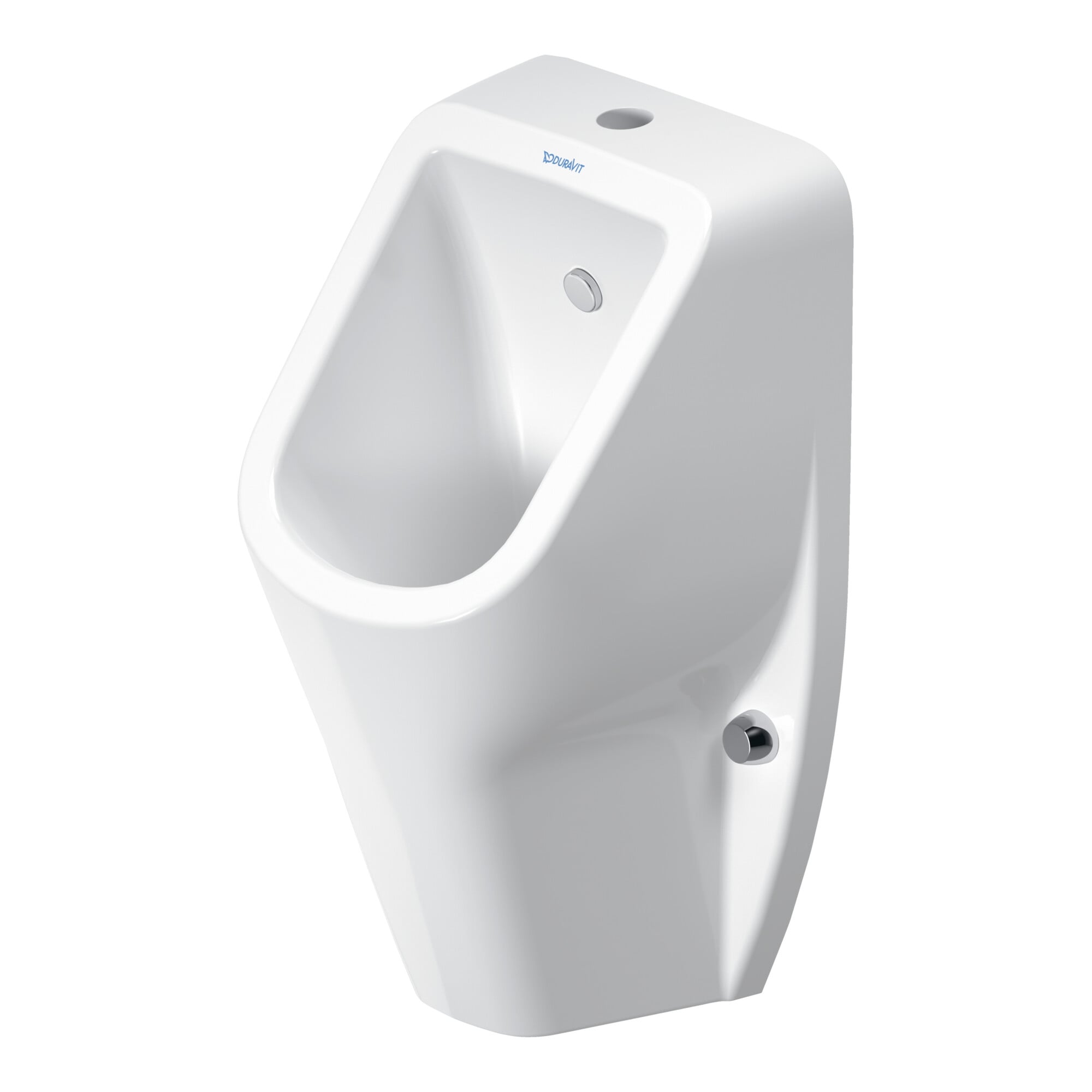 Duravit Urinal No. 1 30,5x29cm, Zul. v ob, riml., we, o. Fl