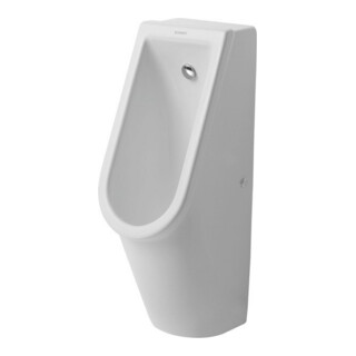 Duravit Urinal Starck 3 24,5x30cm, Zul. v hinten, Rimless, weiß