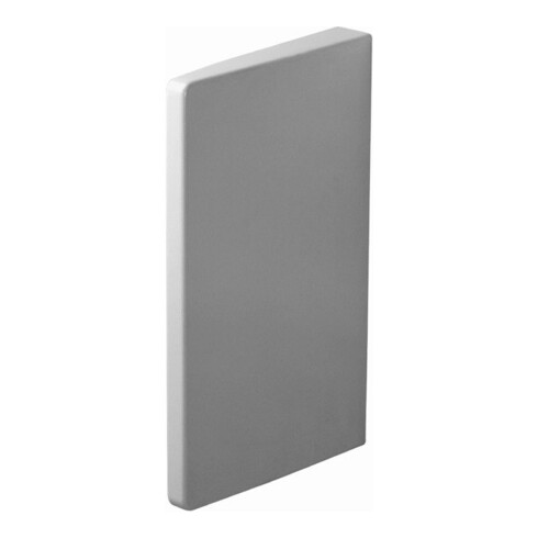 Duravit Urinal-Trennwand Starck 3 40x70,5cm, m Befestigungsmaterial, weiß