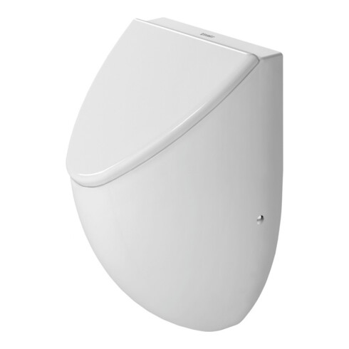 Duravit Urinaldeckel Fizz m Absenkaut., Scharniere Edelstahl, weiß